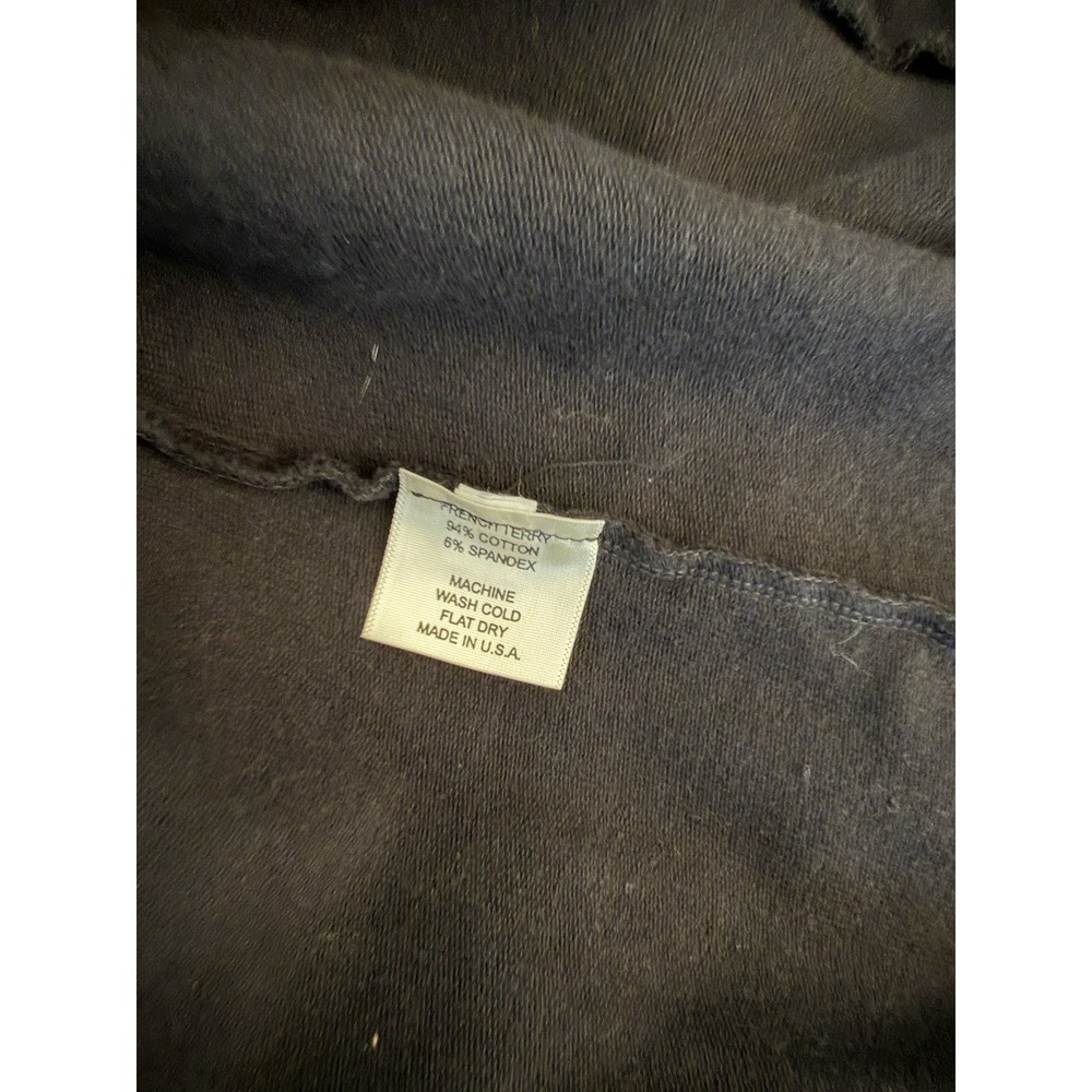 Testimony Los Angeles Women's Sz S French Terry Button Up Victorian Jacket Black - Picture 3 of 8